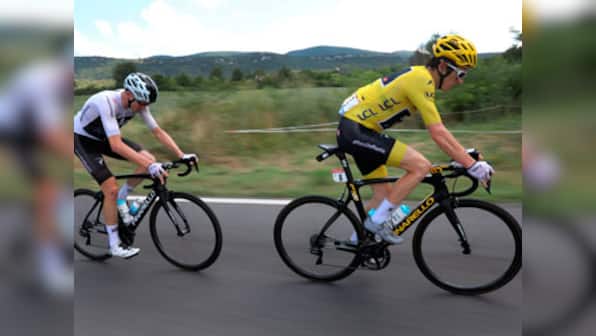 Tour de France 2018: Geraint Thomas downplays talk of abuse after being booed by fans on Alpe d'Huez