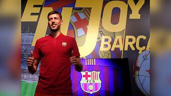 La Liga: French defender Clement Lenglet signs for Barcelona from Sevilla on a five-year deal