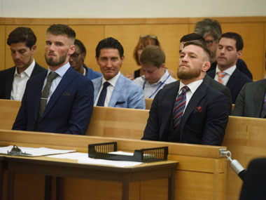 Connor McGregor pleads guilty to assault in Brooklyn criminal court in bid to avoid prison sentence Connor McGregor pleads guilty to assault in Brooklyn criminal court in bid to avoid prison sentence