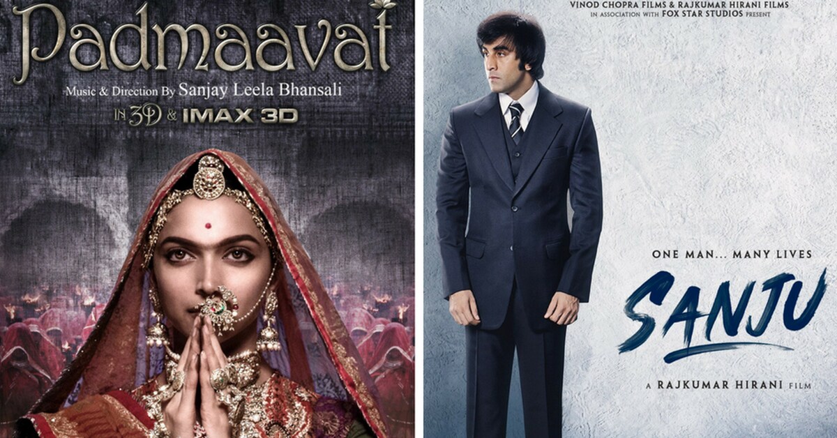 Padmaavat Sanju Dominate Nominations At Indian Film Festival Of Melbourne Awards 2018