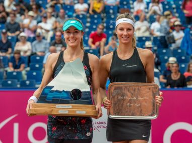 Swiss Open WTA: Top seed Alize Cornet gets past Mandy Minella in Gstaad final to end her title drought Swiss Open WTA: Top seed Alize Cornet gets past Mandy Minella in Gstaad final to end her title drought