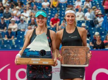 Swiss Open WTA: Top seed Alize Cornet gets past Mandy Minella in Gstaad final to end her title drought