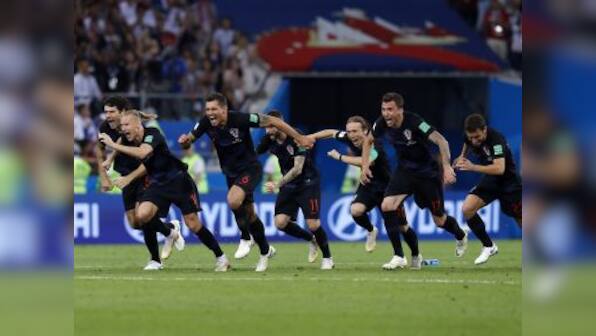 FIFA World Cup 2018: Croatia edge past hosts Russia on penalties to set up semi-final clash with England
