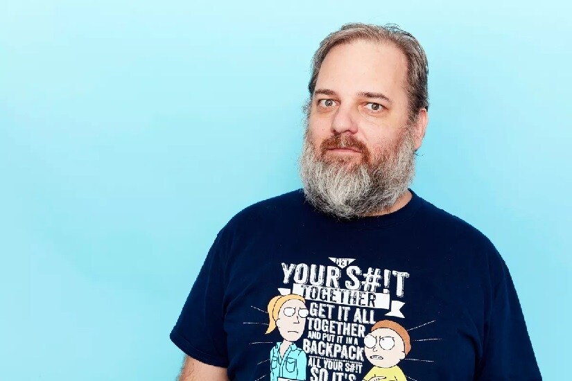 Dan Harmon. Image via Twitter