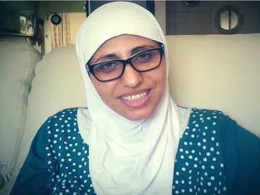 File image of Dareen Tatour. Twitter/@cfcpac