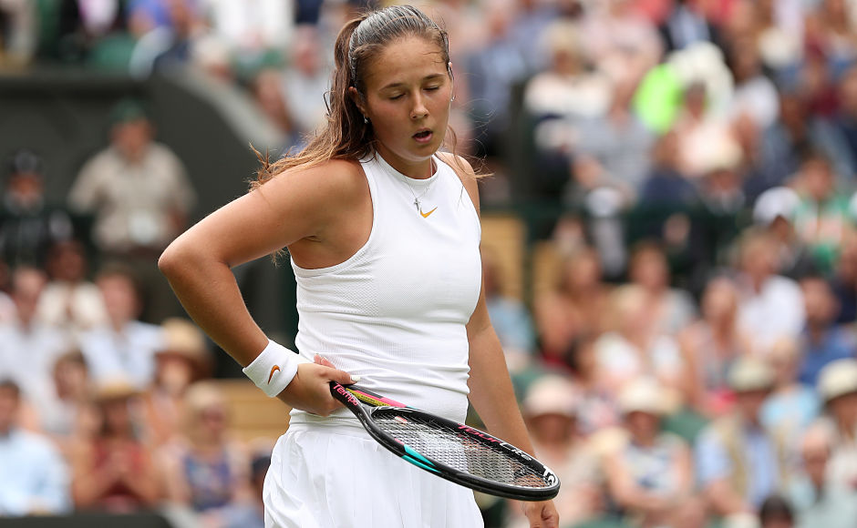 Kasatkina showed flashes of brilliance but wasn't consistent enough to get past Kerber. AFP / Daniel Leal-Olivas Kasatkina showed flashes of brilliance but wasn't consistent enough to get past Kerber. AFP / Daniel Leal-Olivas