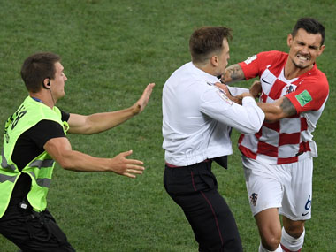 FIFA World Cup 2018: Stewards who failed to stop pitch invasion during final to face disciplinary measures FIFA World Cup 2018: Stewards who failed to stop pitch invasion during final to face disciplinary measures