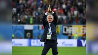 Franz Beckenbauer welcomes France coach Didier Deschamps to special club of World Cup winners
