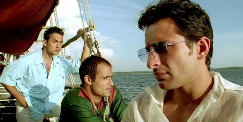 A still from Dil Chahta Hai. Image via Twitter
