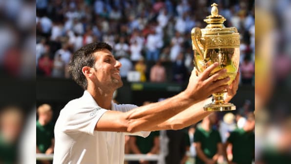 Wimbledon 2018: Novak Djokovic provides glimpse of old irrepressibility in his unlikeliest Grand Slam title triumph