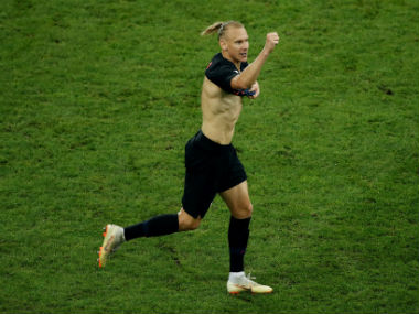 FIFA World Cup 2018: Croatia's Domagoj Vida escapes ban over pro-Ukraine celebration after win over hosts Russia FIFA World Cup 2018: Croatia's Domagoj Vida escapes ban over pro-Ukraine celebration after win over hosts Russia