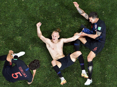 FIFA World Cup 2018: Croatia defender Domagoj Vida escapes ban after shouting pro-Ukraine slogans in match against Russia FIFA World Cup 2018: Croatia defender Domagoj Vida escapes ban after shouting pro-Ukraine slogans in match against Russia