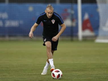 Domagoj Vida had earlier represented Ukrainian club Dynamo Kiev. AFP