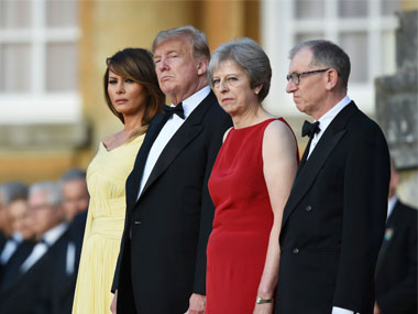 'They like me a lot in the UK,' remarks Donald Trump; meanwhile, protests planned as US president makes maiden London visit 'They like me a lot in the UK,' remarks Donald Trump; meanwhile, protests planned as US president makes maiden London visit