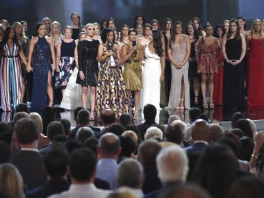 ESPYs 2018: Survivors of sexual abuse by gymnastics coach Larry Nassar receive Arthur Ashe Courage Award ESPYs 2018: Survivors of sexual abuse by gymnastics coach Larry Nassar receive Arthur Ashe Courage Award