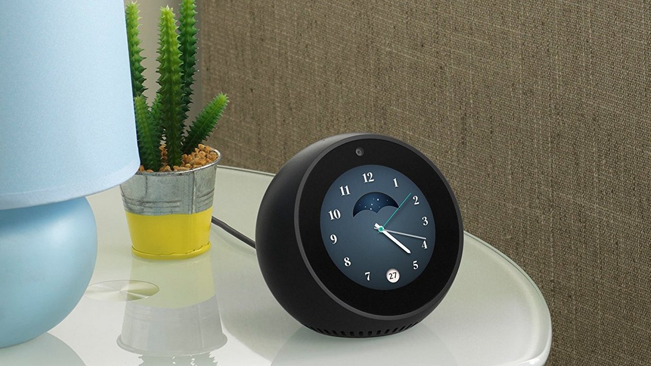Amazon Echo Spot could be considered to be a smart alarm clock. Image: Amazon