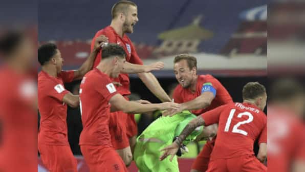 FIFA World Cup 2018: England end penalty shootout jinx to beat Colombia and progress to quarter-final