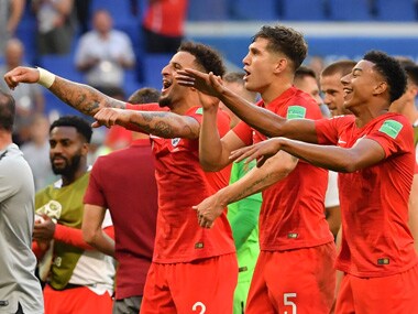 File image of England football team. AFP