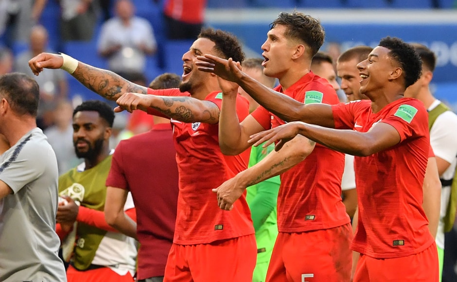 England's performance went some way towards dispelling doubts about their ability to kill off games, after losing to Belgium and struggling to see off a determined Colombian side. AFP England's performance went some way towards dispelling doubts about their ability to kill off games, after losing to Belgium and struggling to see off a determined Colombian side. AFP