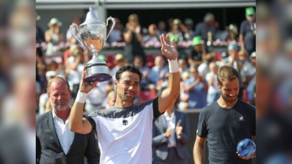 Sweden Open: Fabio Fognini defeats Richard Gasquet in three sets to win his seventh ATP career title