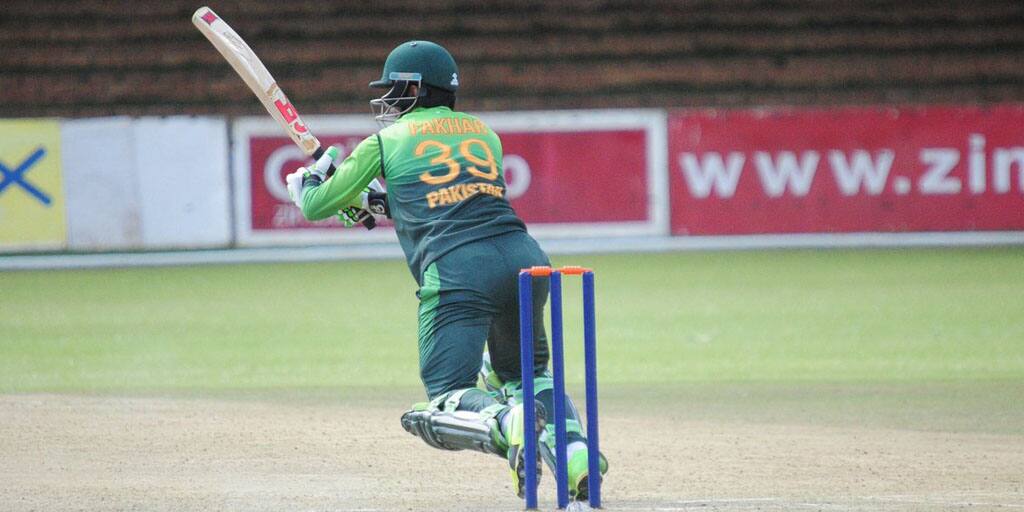 Fakhar Zaman smashes double century against Zimbabwe, first