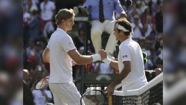 Wimbledon 2018: Roger Federer runs out of tricks in quarter-final, goes down to Kevin Anderson in five-set thriller