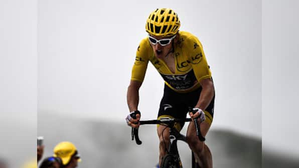 Tour de France 2018: Race leader Geraint Thomas warns rivals of squandering podium finish if they try to close down on him