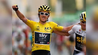 Tour de France 2018: Team Sky's Geraint Thomas seals maiden victory to become first Welsh winner of yellow jersey