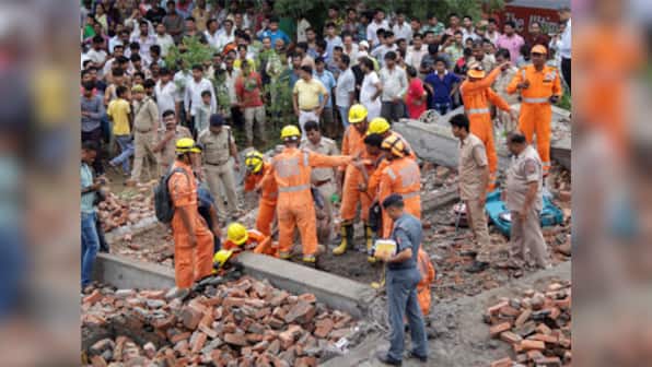 Ghaziabad building collapse: NDRF completes rescue ops; SIT to investigate incident that killed two; four officials suspended