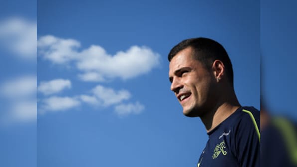 FIFA World Cup 2018: Switzerland midfielder Granit Xhaka promises not to lose his cool in crucial match against Sweden