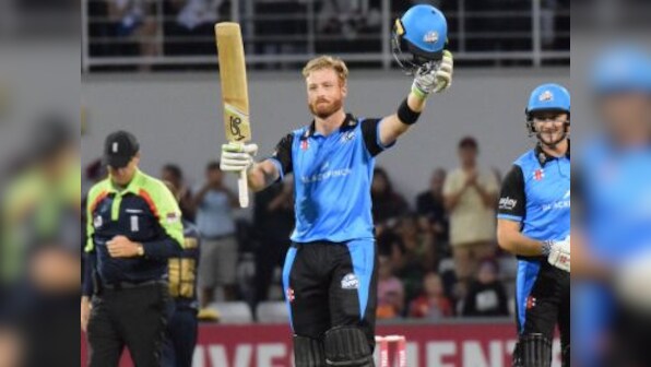 New Zealand's Martin Guptill slams 38-ball 102 in Worcestershire's win over Northamptonshire