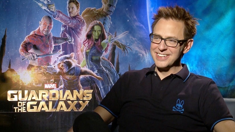 Guardians of the Galaxy writer-director James Gunn. Image via Twitter