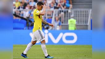 FIFA World Cup 2018: Colombia midfielder James Rodriguez might play against England after scans fail to find muscle tear