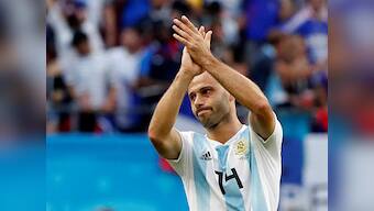 FIFA World Cup 2018: Argentina's Javier Mascherano calls time on international career after tournament exit
