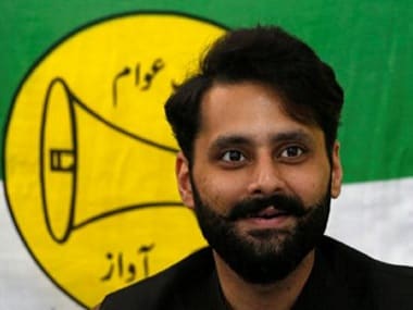 File photo of independent candidate Jibran Nasir. Reuters