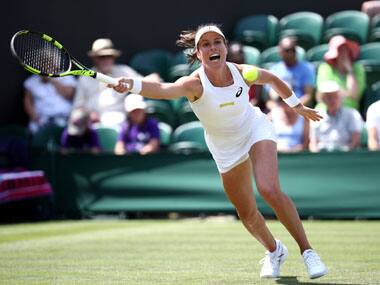 Wimbledon 2018: Johanna Konta makes hard work of Vikhlyantseva to proceed into second round