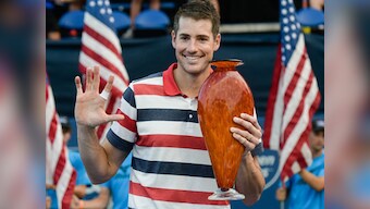 Atlanta Open: American John Isner beats Ryan Harrison to win fifth tournament title, to be ranked World No 9 in new rankings