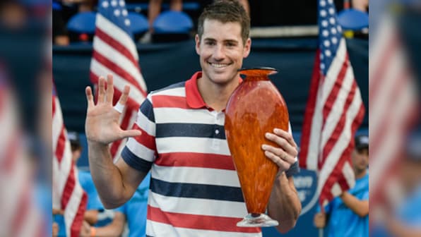 Atlanta Open: American John Isner beats Ryan Harrison to win fifth tournament title, to be ranked World No 9 in new rankings