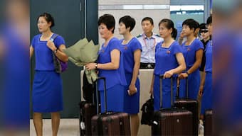 Asian Games 2018: North Korean athletes arrive in Seoul as pre-tournament preparations begin for historic joint teams
