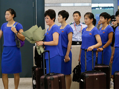 Asian Games 2018: North Korean athletes arrive in Seoul as pre-tournament preparations begin for historic joint teams Asian Games 2018: North Korean athletes arrive in Seoul as pre-tournament preparations begin for historic joint teams