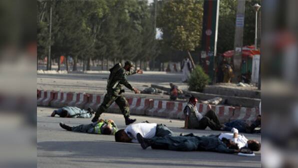 Kabul suicide attack: 14 dead, 60 wounded at airport entrance; civilians, including child and security officials among casualties
