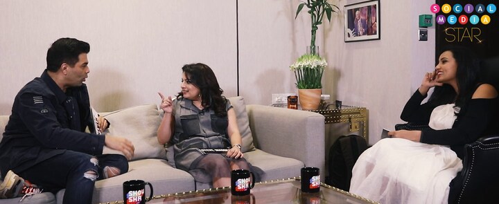 Karan Johar and Mallika Dua talk about trolls, airport looks and beauty apps
