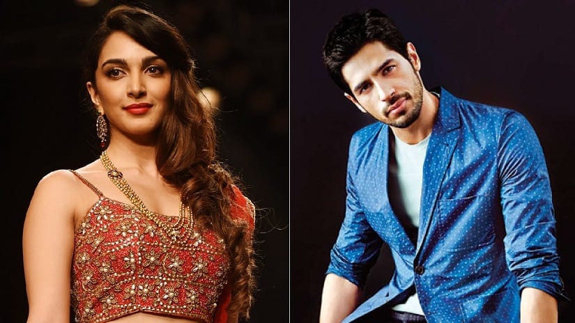 Kiara Advani (L) and Sidharth Malhotra. Image via Twitter