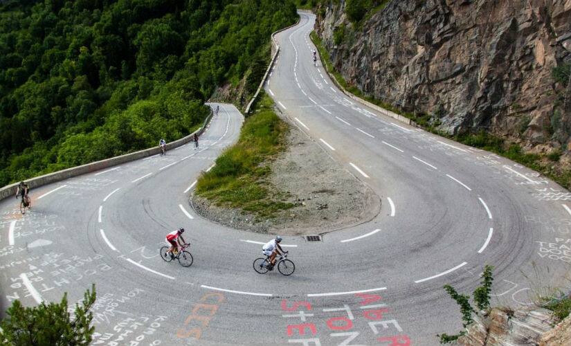 The L’Alpe d’Huez. Flickr: Robbie Shade