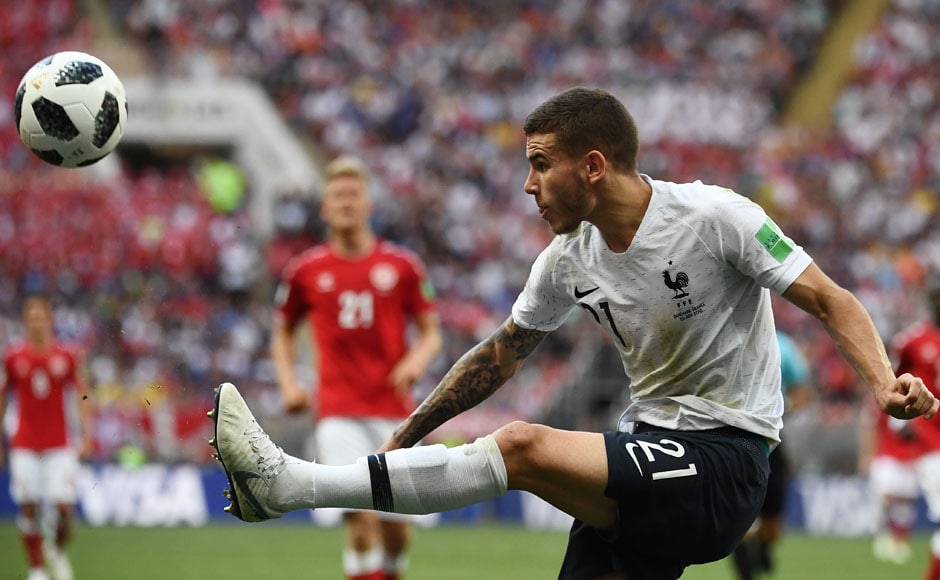 France and Denmark played out a 0-0 draw which was mutually beneficial to both sides as they finished in first and second place in their group respectively. While France's attacking contingent flattered to deceive in the group stage, their defense looked rock solid, with full-backs Lucas Hernandez and Benjamin Pavard emerging as mainstays in the team, in spite of not having much prior experience in international football. AFP France and Denmark played out a 0-0 draw which was mutually beneficial to both sides as they finished in first and second place in their group respectively. While France's attacking contingent flattered to deceive in the group stage, their defense looked rock solid, with full-backs Lucas Hernandez and Benjamin Pavard emerging as mainstays in the team, in spite of not having much prior experience in international football. AFP