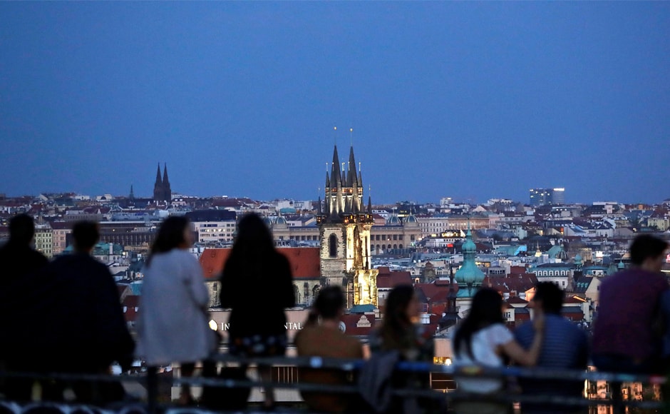 Clouds obscure the view for people waiting to see the lunar eclipse in Prague, Czech Republic. Bad weather thwarted the cosmic display in several parts of the world. Reuters Clouds obscure the view for people waiting to see the lunar eclipse in Prague, Czech Republic. Bad weather thwarted the cosmic display in several parts of the world. Reuters