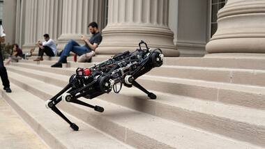 MIT's Cheetah 3 robot can jump, climb and recover balance without a pair of eyes