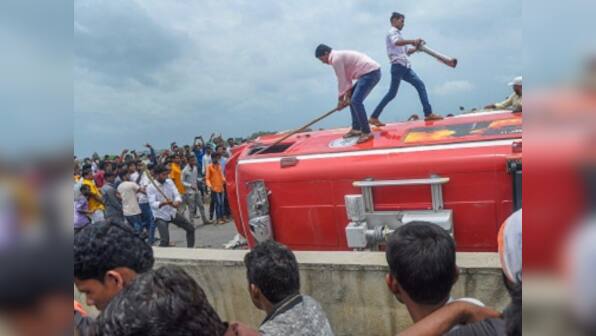 Maratha quota stir: 25-yr-old protester injured in clashes in Kopar Khairane dies in Mumbai's JJ Hospital