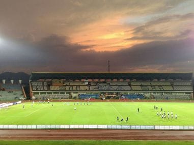 File photo of Sarusajai Stadium in Guwahati, where the incident allegedly took place. Wikimedia Commons