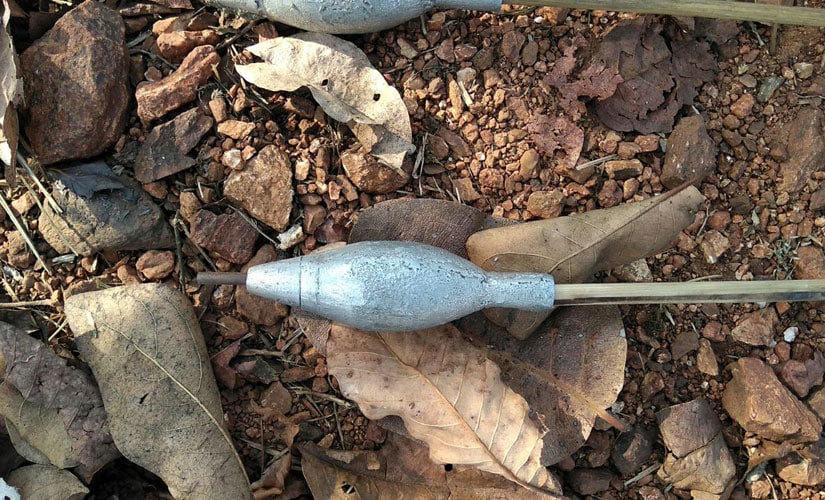 Rambo styled explosive tipped arrow being used by Naxals in Bastar. Firstpost/Debobrat Ghose